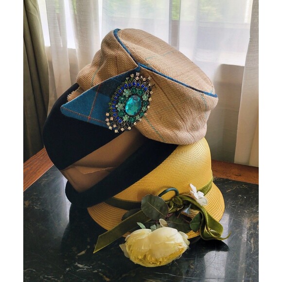 LOT of VINTAGE 1920S/30s Ladies Hat Damozel Jean Arlett main image 13